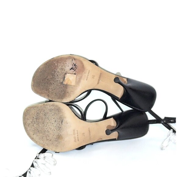 Miu Miu Crystal Tear Drop Sandals - Picture 11 of 11